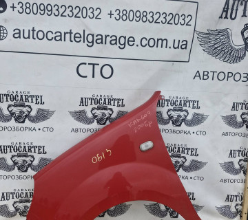 Крило переднє ліве Renaul kangoo 2006, 21757679