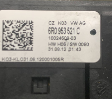 Перемикач підрульовий у зборі Skoda Roomster 6r0953521c
