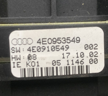 Перемикач підрульовий в зборі Audi A8 D3 4e0953549