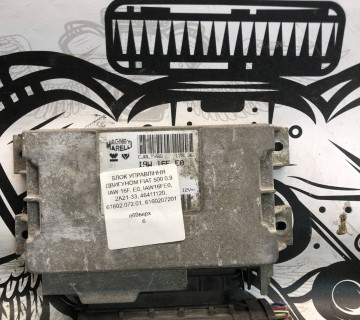 БЛОК УПРАВЛІННЯ ДВИГУНОМ FIAT 500 0.9 IAW 16F. E0, IAW16FE0, 2A21-33, 46411120, 61602.072.01, 6160207201