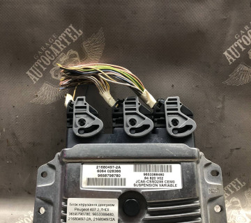 Блок керування двигуном Peugeot 407 2,7HDI 9658798780, 9653388480, 21680497-2A, 216804972A