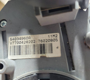 Перемикач поворотів і омивання скла (гітара) Renault Scenic 1 7700428202, 54034960A
