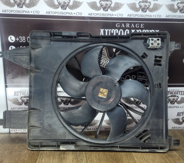 8200680824 ВЕНТИЛЯТОР ОСНОВНОГО РАДІАТОРА КОМПЛЕКТ D380 6 ЛОПАТЕЙ 2 ПІНА Renault Scenic, Megane