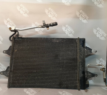 Радіатор кондиціонера VOLKSWAGEN POLO SKODA FABIA 1 1999-2007 1,4 HTP 16V 6q0820411b