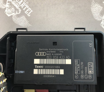 Блок комфорту Audi A4 B6/B7, 8E0959433AQ, 8E0 959 433 AQ