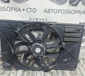1k0959455dm 1k0121207ak Вентилятор охолодження радіатора Volkswagen Golf 5 2003 - 2009
