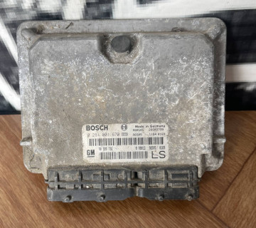 0281001670 блок управління двигуном Opel Astra (G) 1998-2005 1.7