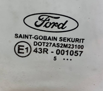 Скло дверей заднє праве FORD FOCUS 2 2004-2011 Хетчбек, 43r-001057, 21806384