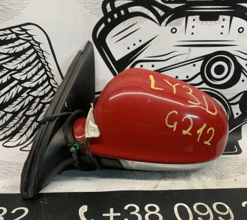 1k5857933 Дзеркало ліве передніх дверей Volkswagen Golf 6 універсал 2003 - 2009 6pin 21867415