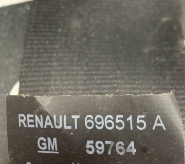 Ремінь безпеки передній правий Renault Trafic 2 Opel Vivaro 696515a, 59764
