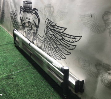 1648100127 Mercedes ML63 AMG W164 X164 Перегородка багажника заднього виду з рейлінгами