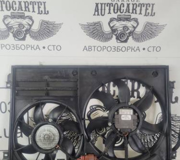 Вентилятор охолодження Volkswagen Passat B6 1K0121207AA/1k0121205g
