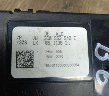 Датчик угла повороту Volkswagen Passat B6 2005-2010 3c0953549e