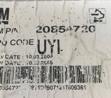 МАГНІТОЛА CD CHEVROLET CRUZE 08-16 20854720