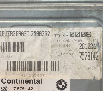 Блок керування двигуном BMW E91 3-series 7579142, 7588232