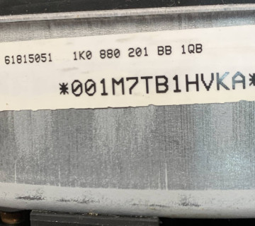Подушка безпеки водія (керма) AIRBAG Volkswagen Jetta GOLF V 1k0880201bb