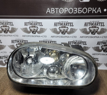 Фара передня права VW Golf IV 97-03 (TYC) галоген, під дві лампи 1J1941018F