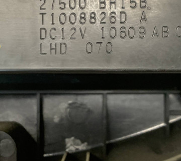 БЛОК КЕРУВАННЯ КОНДИЦІОНЕРОМ NISSAN NOTE 275009U10B.1
