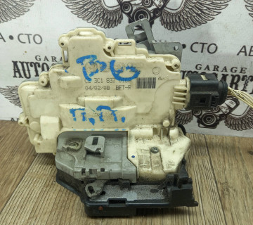 Замок дверки передньої правої Volkswagen Passat B6 3c1837016a`