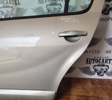 Дверка задня ліва dacia Sandero I 2008 – 2012 (Dacia) st0355.