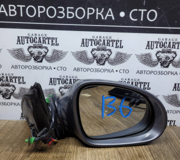 Дзеркало праве електричне la7t 6 pin VW Passat B6 05-10 3C0857933 2100000329571