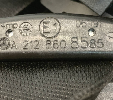 Ремінь передній лівий Mercedes W212 E-class a2128608585