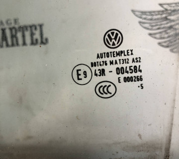 Скло двері заднє ліве Volkswagen Jetta 5 2006-2010 21807602