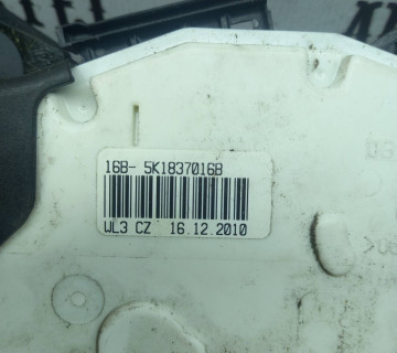 Замок дверки передній правй електр 7 пінів Volkswagen Golf (VI) 2008-2013 5K1837016B