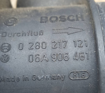 06a906461 Витратомір повітря Volkswagen Golf 4, Bora, 1.9tdi 0280217121