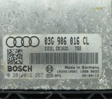 03g906016cl Блок управління двигуном AUDI A4 B7 2.0 TDI