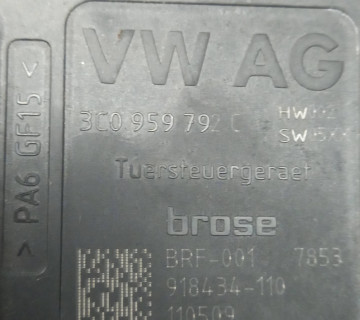 3c0959792c блок управління склопідйомника правий передній Volkswagen Passat CC 2008–2017