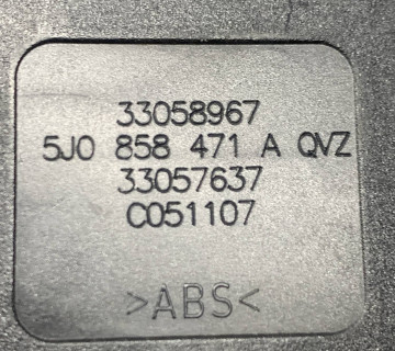 5j0858471a застібка ременя передня передня ліва skoda fabia ii