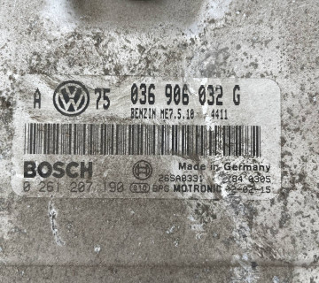 Блок управління двигуном ЕБУ VW GOLF IV 1.4 BCA 036906032G 0261207190