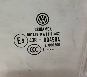 Скло двері заднє ліве Volkswagen Golf 5 універсал 43r-004584, 21807282