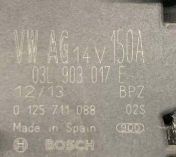 Генератор (150 А, 14 V) 2.0 tdi Audi A4 B8, A5, Q5 03l903017e