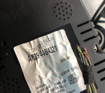 A6394464321 Панель приладова (щиток приладів) Vito W639 (2003-2010) дорестайл