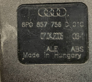 Замок ремня безпеки передній правий audi a3 8p 8p0857756d