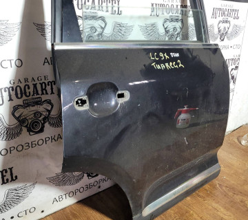Дверка задня права Volkswagen touareg 2002-2010 lc9x d7000