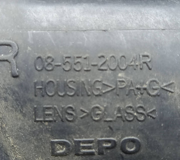 08-551-2004r, Фара противотуманна передня права RENAULT Kangoo, Trafic I 97-08