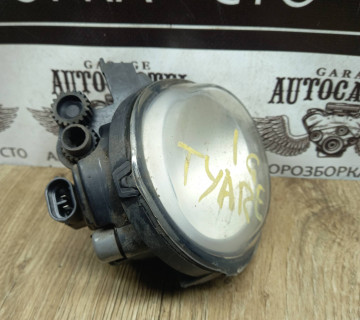 7l6941699b, Фара протитуманна ліва -07 VW Touareg 2002-2010(дефект кріплення)