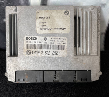 Dme7508292 блок управління двигуном BMW E46 2.0b 0261209007