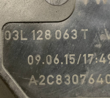 Дросельна заслінка Audi A3, A4, A6, Q5, TT, Skoda Octavia, Superb, VW Golf, Passat, Scirocco, Tiguan 2.0 TDI 03l128063t