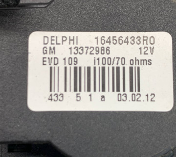 Привід заслінки пічки Opel Insignia 13372986