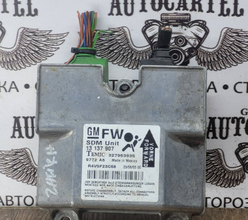 Блок управління AIRBAG Opel Astra H Zafira B GM 13137907 FW