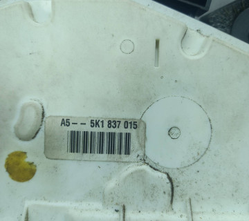 Замок дверей передній лівий Volkswagen Golf VI 08-12 , 7пінів 5k1837015
