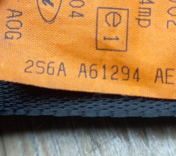 Ремінь безпеки передній правий FORD FIESTA MK6 (JD3, JH1) 02-08 2S6AA61294AE