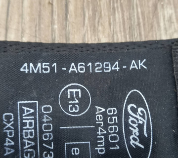 Ремінь безпеки передній правий FORD FOCUS MK2 04-08 4M51A61294AK