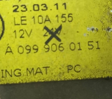 a0999060151, фара денного світла, ліва Mercedes W117 W242 W245